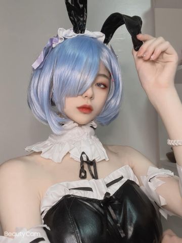 蕾姆兔女郎cosplay