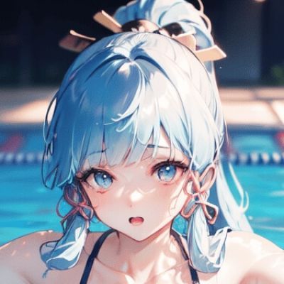 神里绫华头像 原神绫华 动漫女头