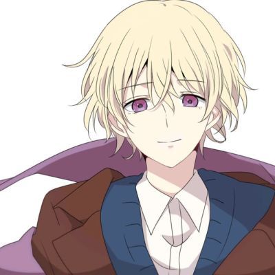 男生基佬一左一右冷酷 动漫男头