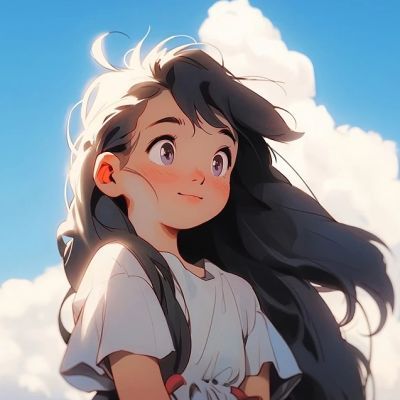 情侣头像动漫图