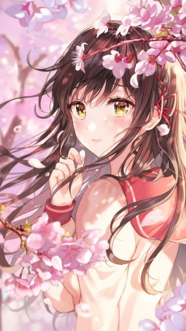 动漫樱花手机壁纸