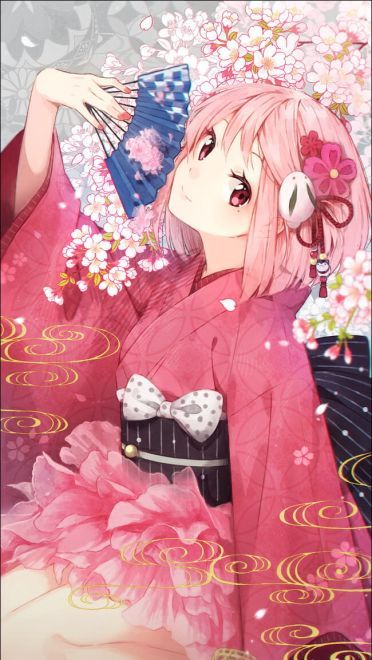 动漫樱花手机壁纸