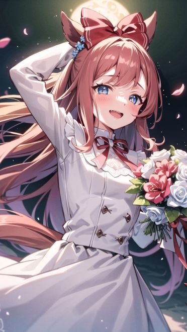 花嫁婚纱动漫手机壁纸