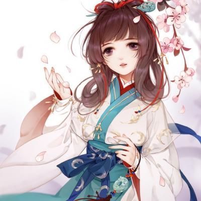 动漫头像女唯美古风 古琵琶的爱情