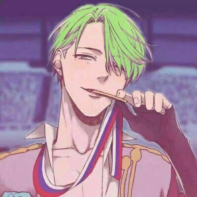 绿帽原谅色男生帅气冷酷头像