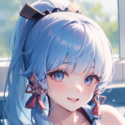 神里绫华头像 原神绫华 动漫女头