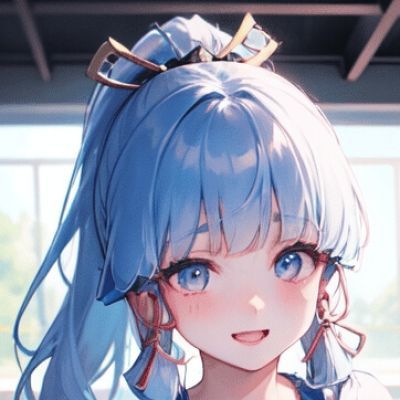 神里绫华头像 原神绫华 动漫女头