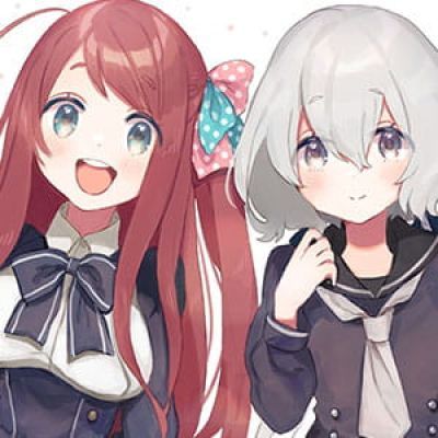 二次元动漫头像 给结伴的朋友带来幸福 就是离开的时候