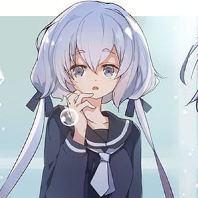 二次元动漫头像 给结伴的朋友带来幸福 就是离开的时候