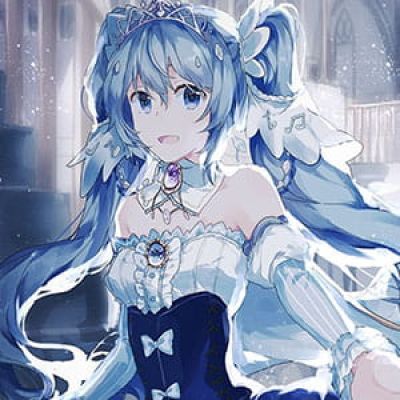 2019 雪初音头像 二次元动漫头像 那是孤独的雪 是死掉的雨