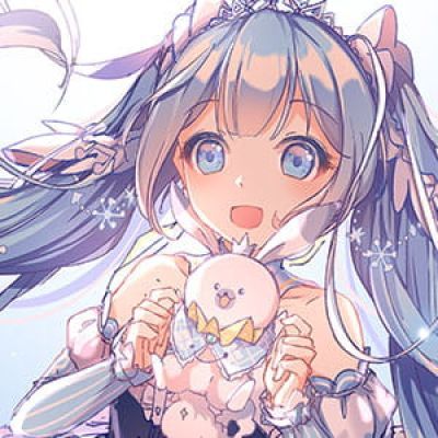 2019 雪初音头像 二次元动漫头像 那是孤独的雪 是死掉的雨