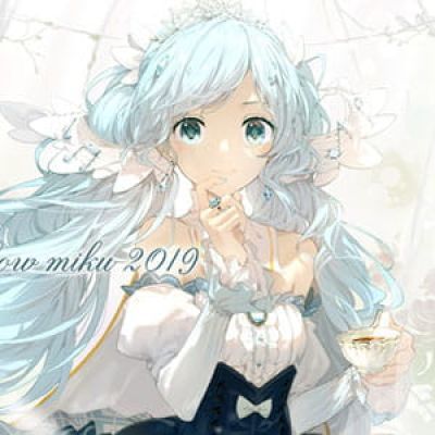 2019 雪初音头像 二次元动漫头像 那是孤独的雪 是死掉的雨