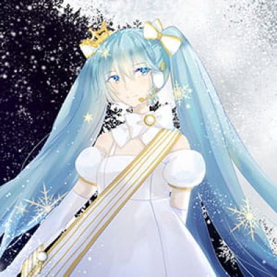 2019 雪初音 二次元动漫头像 化雪总比下雪冷 就像结束总比开始疼