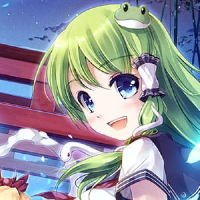 二次元动漫头像 现在是冬天了 没有萤火虫了