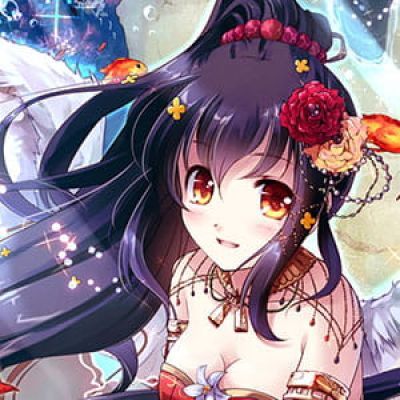 二次元动漫头像 现在是冬天了 没有萤火虫了