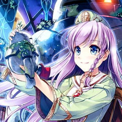 二次元动漫头像 现在是冬天了 没有萤火虫了