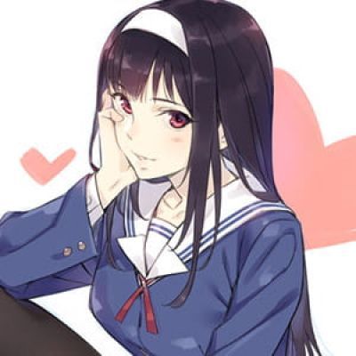 路人女主 霞之丘诗羽 动漫头像 我要让你成为令所有人心动不已的女主角