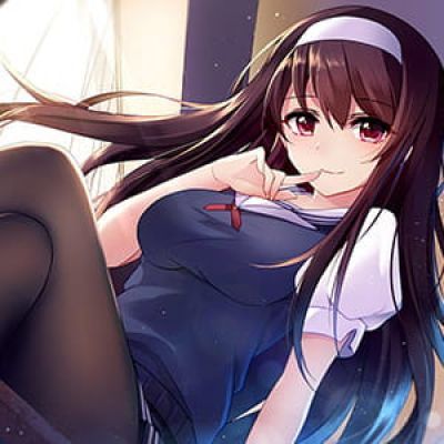 路人女主 霞之丘诗羽 动漫头像 我要让你成为令所有人心动不已的女主角