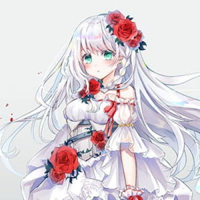 二次元动漫头像 会逞强呀 女孩子的话