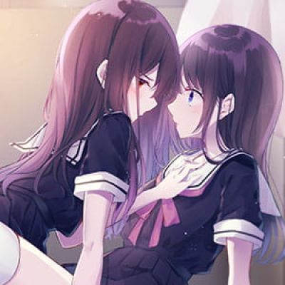 二次元动漫头像 会逞强呀 女孩子的话