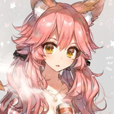 玉藻前 二次元动漫头像 来吧凋谢吧 在常世开绽的怨天之花