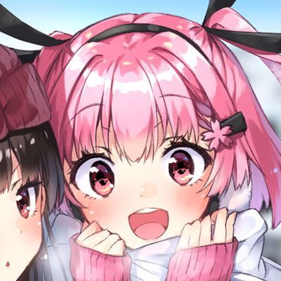 二次元动漫头像 人间太吵了来我心里吧