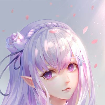 二次元动漫头像  请问是你在叫我吗