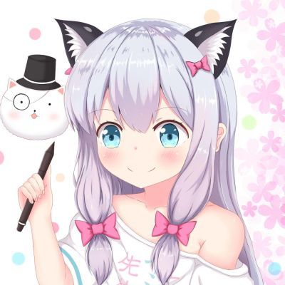 二次元动漫头像  请问是你在叫我吗