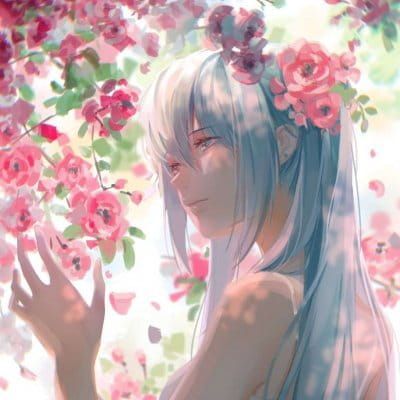 二次元动漫头像 孤单一个人