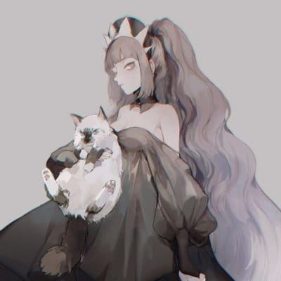 二次元动漫头像 孤单一个人