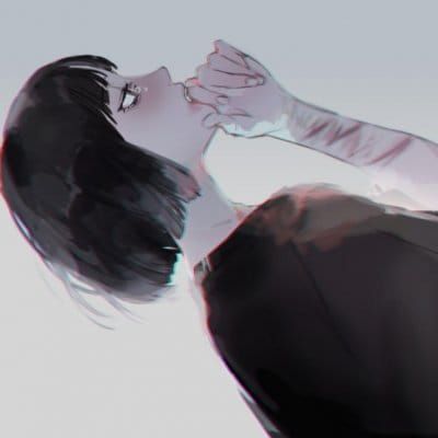 二次元动漫头像 孤单一个人