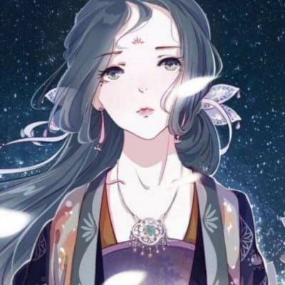 风华是一指流砂  二次元古风女头