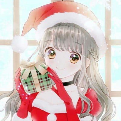 圣诞节只剩下我一个了 动漫头像女生