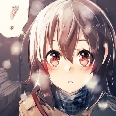 冬天看起来暖暖的女生头像