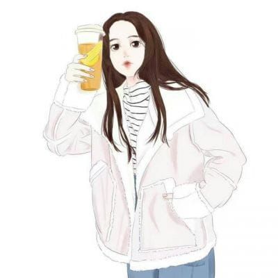 冬天看起来暖暖的女生头像