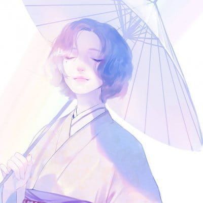 每天开开心心的活着  二次元萌图