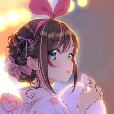 粉紫色的诱惑 女生动漫头像