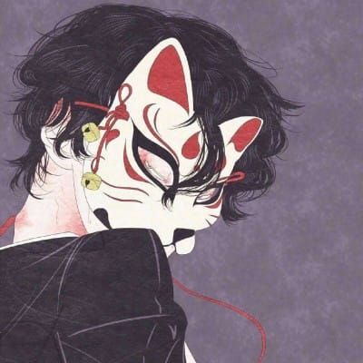 看着我的面具说话 二次元动漫男头