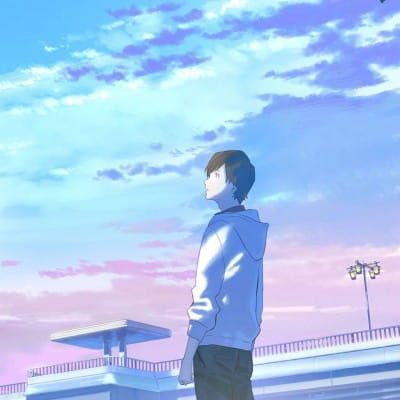 仰望星空的孩子 动漫男头