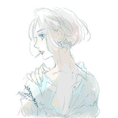 千丝万缕的联系 二次元动漫头像