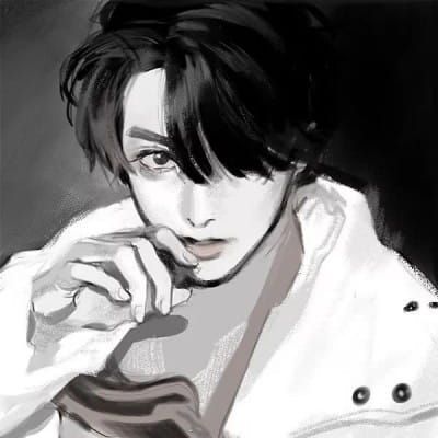 黑暗系 动漫男头