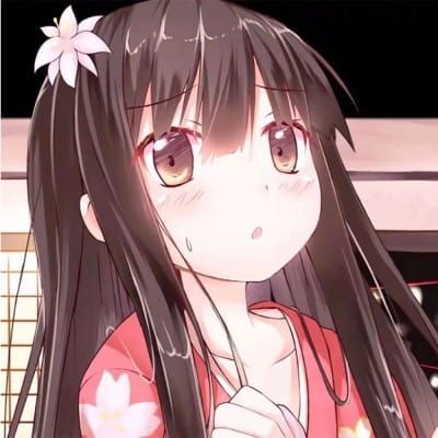 两眼汪汪 二次元动漫女头