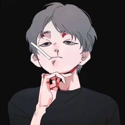 黑暗系 动漫男头