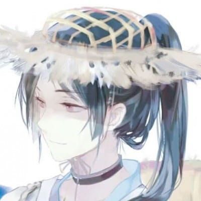 冬日围巾 二次元女头