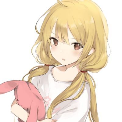 哼 我生气了  动漫女头