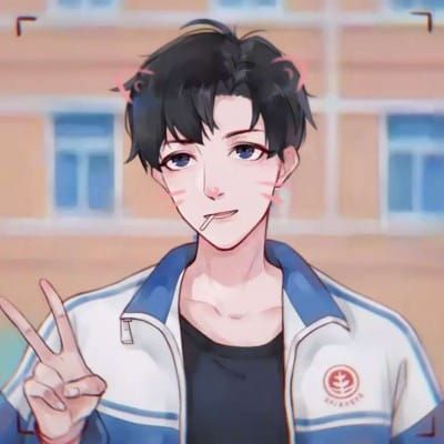 男生冷酷帅气动漫头像系列第三弹