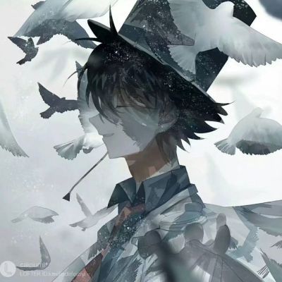 男生冷酷帅气动漫头像系列第四弹