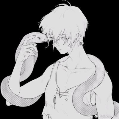 男生冷酷帅气动漫头像系列第二十一弹