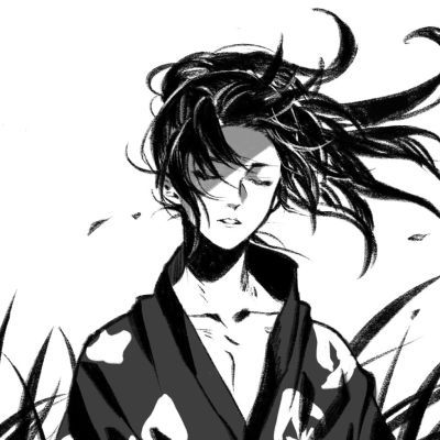 多罗罗百鬼丸动漫男生冷酷头像推荐