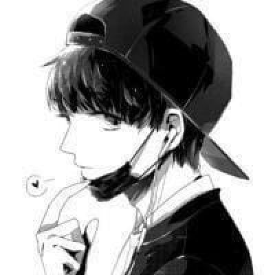 高冷动漫男生头像